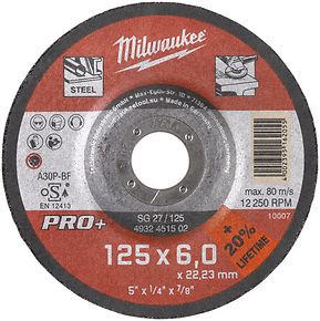 Hiontalaikka Milwaukee SC 6,0x125mm